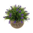thumbnail image 1 of Planta Artificial en Maceta Color Morado Lavanda, 1 of 5