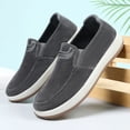 thumbnail image 5 of Men Boat Shoes Slip On Walking Loafers Width Shoes Non Slip Sneakers Lightweight Comfort Fashion Business Work, 41, 5 of 9
