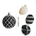 thumbnail image 4 of 24PCS Christmas Ball Ornaments, 2.36 in Shatterproof Xmas Tree Decorations, Plastic Baubles for Holiday, Party, Wedding, or Home Decor, 4 of 6