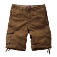 thumbnail image 1 of Cargo Short Match Twill Comfort para hombre, talla 6XL/44, color barro, 1 of 6