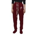 thumbnail image 1 of Gibobby Pantalones deportivos casuales para mujer, cómodos pantalones de pijama con pierna recta, pantalones de yoga con cordón, transpirables, pantalones de pijama con bloques（Vino， S), 1 of 5