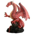 thumbnail image 2 of Red Dragon On Rock Fantasy Figurine, 2 of 2