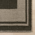 thumbnail image 4 of Rugs USA x Nate Berkus Canon Bordered Wool Cozy Area Rug, 6' x 9', Canon Charcoal, 4 of 7