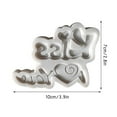 thumbnail image 7 of Valentines Day DIY Chocolate Cake Baking Tool Set with Silicone Epoxy Molds for Cake Decorating Candy Making Kitchen Supplies Baking Enthusiasts Easy Release Flexible Mold, 7 of 7