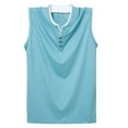 thumbnail image 2 of BSDJILFG Big and Tall Tank Tops for Father's Day Men's Super Soft CottSports Henley ButtVest Shirts Assorted Crewneck Quick Dry Athletic Gym Blouse,XL-6XL, 2 of 7