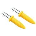 thumbnail image 3 of Corn on the Cobs Holders Safe Skewers Needle Prongs Barbecue Parties BBQ, 3 of 8