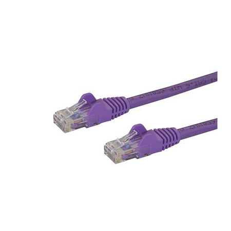UPC: 0065030838504 | Startech N6PATCH25PL 25 Ft Purple Snagless Cat6 Patch Cable