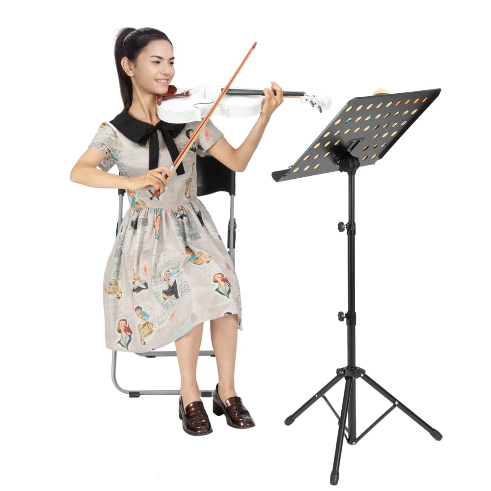 Music Lover GV103 4/4 Spruce Panel Violin Matte White