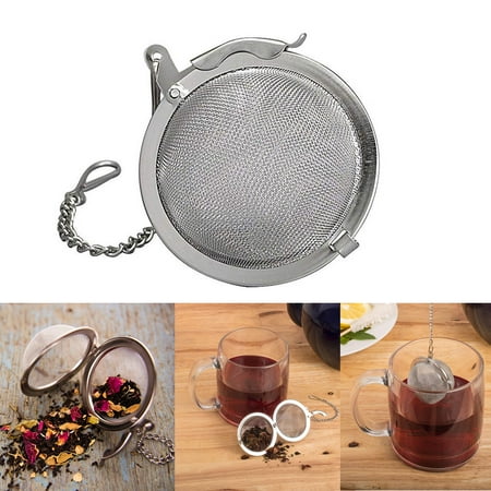 Stainless Steel Loose Tea Infuser Mesh Ball Spice 3