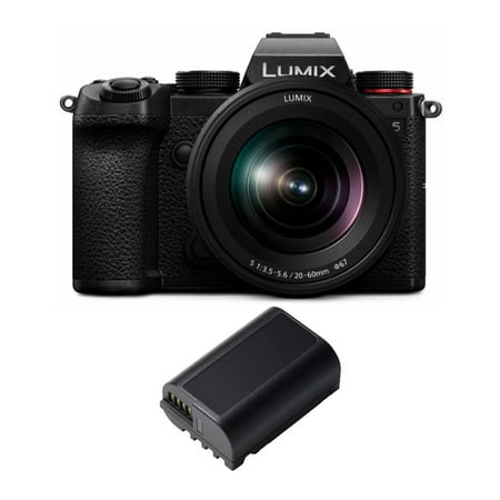 Image of Panasonic LUMIX S5 4K Mirrorless Full-Frame Camera with 20-60mm Lens Bundle