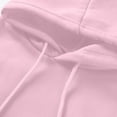 thumbnail image 6 of Womens Hoodie Long Sleeve Hooded Sweatshirt Fleece Teens Girls Hoodies Solid Color Hooded Tops Casual Pullover Fleece Lined Hoodie Sweater with Front Pocket, 6 of 6