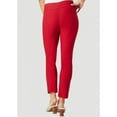 thumbnail image 2 of Lisette L Montreal Women's So Slim Ankle Pants, Red, 0, 2 of 3