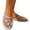 White, variant on Norvail Womens Fashionable Mesh Floral-Decorated Casual Closed-Toe Slippers, Breathable Knit Upper with Pretty Flower Embellishment, Comfortable Cushioned Insole for Indoor and Outdoor Wear
