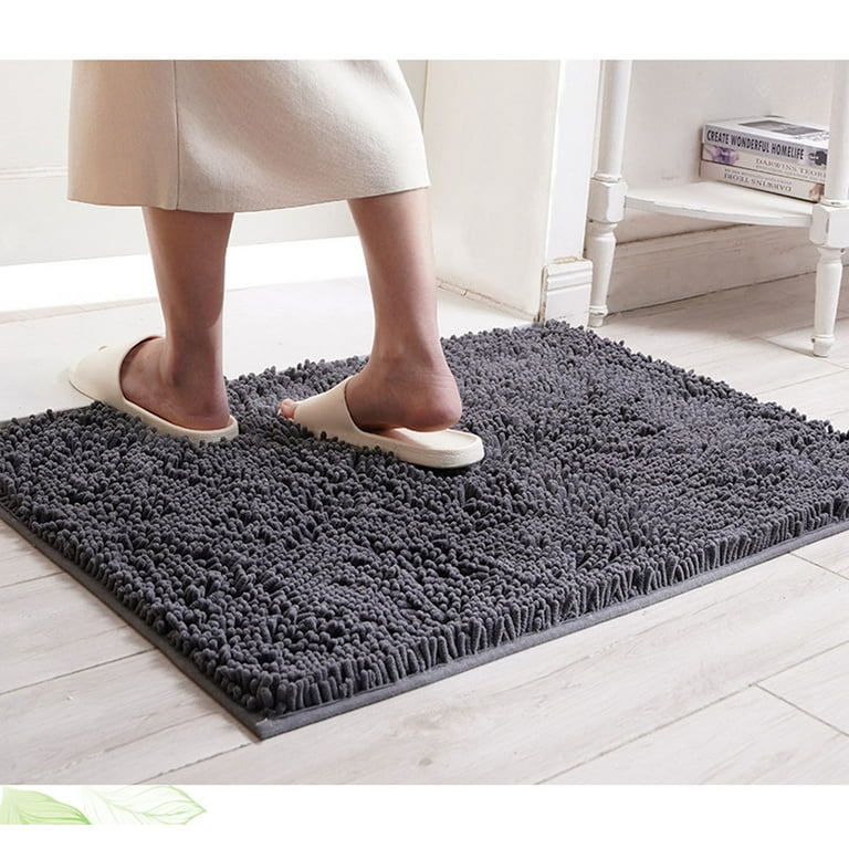Loopsun Rugs Bathroom Rug,Soft And Comfortable,Puffy And Durable Thick Bath  Mat,Machine Washable Bathroom Mats,Non-Slip Bathroom Rugs For Shower And  Under Sink for Kitchen and Hallway Mats 