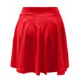 thumbnail image 3 of Viikei Summer Skirts for Women Skirts Clearance Sale Skirt Plus Size Fashion High Waist Solid Mini Pencil Skirt Hip Slim Short Skirt, 3 of 4