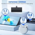 thumbnail image 4 of Power Bank VEGER 5000 mAh 20W color Negro tipe C, 4 of 4