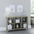thumbnail image 2 of Bush Furniture Salinas 6 Cube Bookcase Organizer, Driftwood Gray, 2 of 6