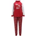 thumbnail image 6 of FAMILY PJs Sets Red Printed Long Sleeve Crew Neck T-Shirt Lounge Sleepwear  Size L, 6 of 6