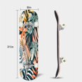 thumbnail image 3 of Skateboards for Beginners seamless Tropical plants leaves dark Hawaiian style Botanical for 31"x8" Maple Double Kick Concave Boards Complete Skateboards Outdoor for Adults family friends Gifts, 3 of 5