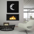 thumbnail image 4 of Epic Art 'Moon Floral Silhouette' by Rachel Nieman, Acrylic Glass Wall Art, 36"x36", 4 of 7