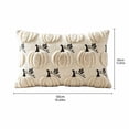 thumbnail image 3 of Halloween Pillow Covers Embroidered Pumpkin Design Fall Pillow Covers Soft Plush Accent for Halloween Decor Home Living Room 1 Pack, 3 of 7