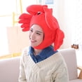 thumbnail image 7 of UDIYO Lovely Taiyaki Crab Shape Cotton Earflap Beanie Cap Hat Costume Parties Supplies, 7 of 7
