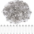 thumbnail image 2 of Superior Hub 2.2 Inch Large Safety Pins 200 Pcs Silver Pins Bulk Heavy Duty for Clothes, Sewing, Craft, 2 of 14
