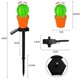 thumbnail image 5 of Outdoor Solar Garden Lights - 2 Pack Solar Pineapple Decorative Lights, IP67 Waterproof Warm White LED Solar Outdoor Lights,Solar Stake Lights for Gar, 5 of 5