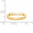 thumbnail image 3 of Primal Gold 14 Karat Yellow Gold 3mm Lightweight Comfort Fit Band Size 11, 3 of 6