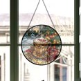 thumbnail image 3 of Drinks Stained Glass Suncatcher Window Hanging, Christmas 2025 Gift, Hanging Window Decor & Christmas Tree Decoration, 3 of 5
