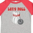 thumbnail image 4 of Inktastic Let's Roll Bowling Boys or Girls Toddler T-Shirt, 4 of 5