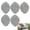 grey 5pc, variant on 10Pcs Shower Scrubber Refill Pads Compatible with Tub & Tile Scrubber, Durable Blue Non-Scratch Replacement Pads for Bathroom & Toilet Wall Floor Cleaning