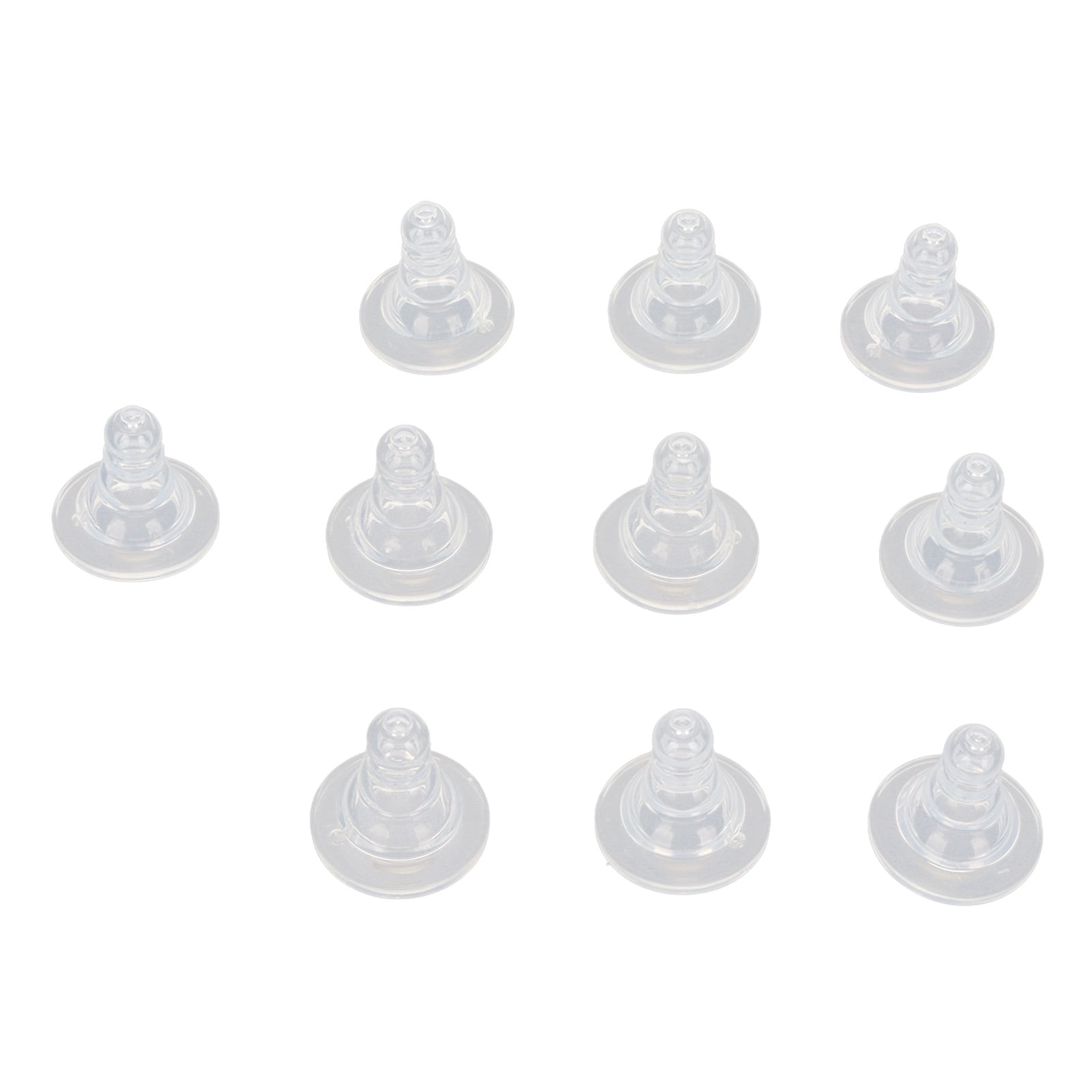 NFTIGB 10Pcs Goat Nursing Nipple Soft Silicone Thicken Lamb Feeding Nipples for Pig Sheep Cattle, Durable Rubber Teats for Multi-Species Livestock, Farm Animal Nursing Essential Supplies, 5.9 inches