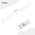 thumbnail image 2 of Unique Bargains 16mm ID x 20mm OD 0.5m White PVC Pipe Rigid Water Pipe Drain Pipe 3 Pack, 2 of 6