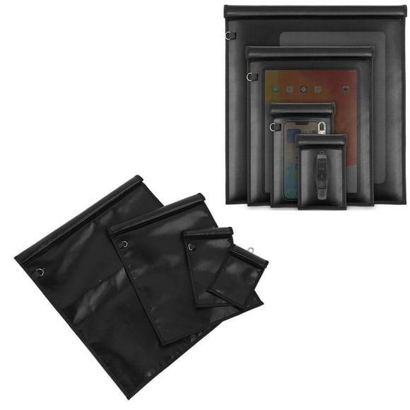 Faraday Bag, 4Pcs Faraday Key Fob Protector for Phone