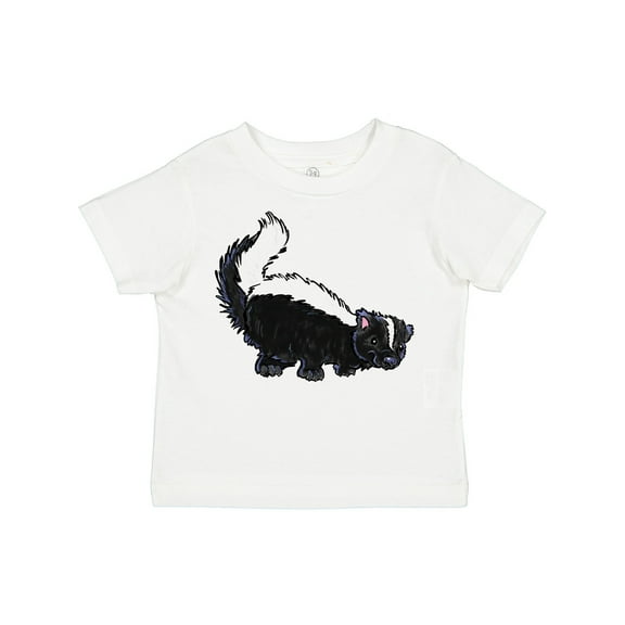 Inktastic Animals Cute Skunk Boys or Girls Toddler T-Shirt