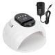 thumbnail image 1 of 168W LED UV Nail Lamp Gel Polish Dryer Art Light Curing Machine with Phone Holder EU Plug, 1 of 5