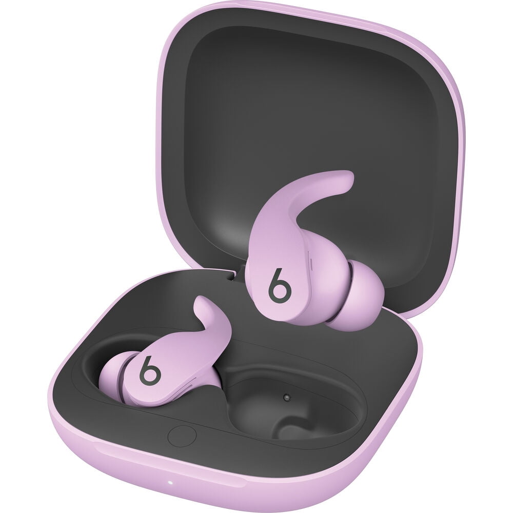 Beats Fit Pro Noise-Canceling True Wireless In-Ear Headphones (Purple) Bundle + Accessories
