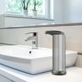 thumbnail image 4 of Big Clearance! Motion Sensor Liquid Dish Sanitizer Dispenser  Soap Dispenser Touchless Stainless Steel Automatic Soap Dispenser Suit for Kitchen  Hotel Public Bathroom., 4 of 8