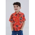 thumbnail image 3 of Marvel Spider-Man Hawaiian Toddler Boy Girl Matching Family Hawaiian Button Down Shirt Toddler, 3 of 5