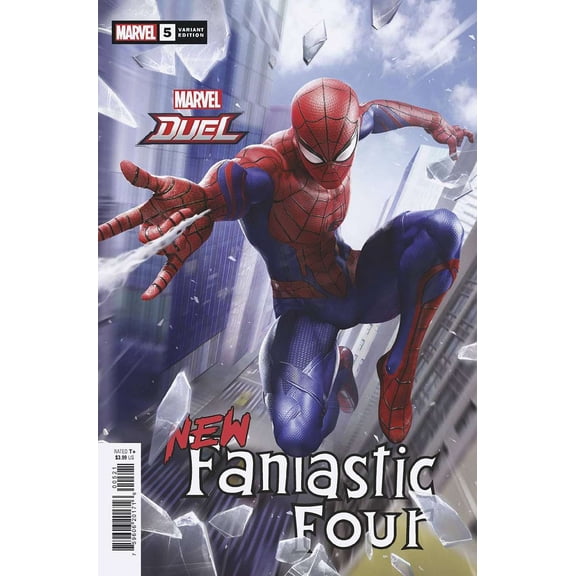 New Fantastic Four #5A VF ; Marvel Comic Book