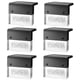 thumbnail image 1 of 6 paquetes de lámparas solares para vallas 2 modos de iluminación IP65 lámpara de pared impermeable Eccomum Trajes de lámpara al aire libre, 1 of 5