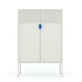 thumbnail image 2 of Meghna Metal Storage Locker Cabinet, Adjustable Shelves Free Standing Sideboard Steel Cabinets for Office,Home, 2 of 7