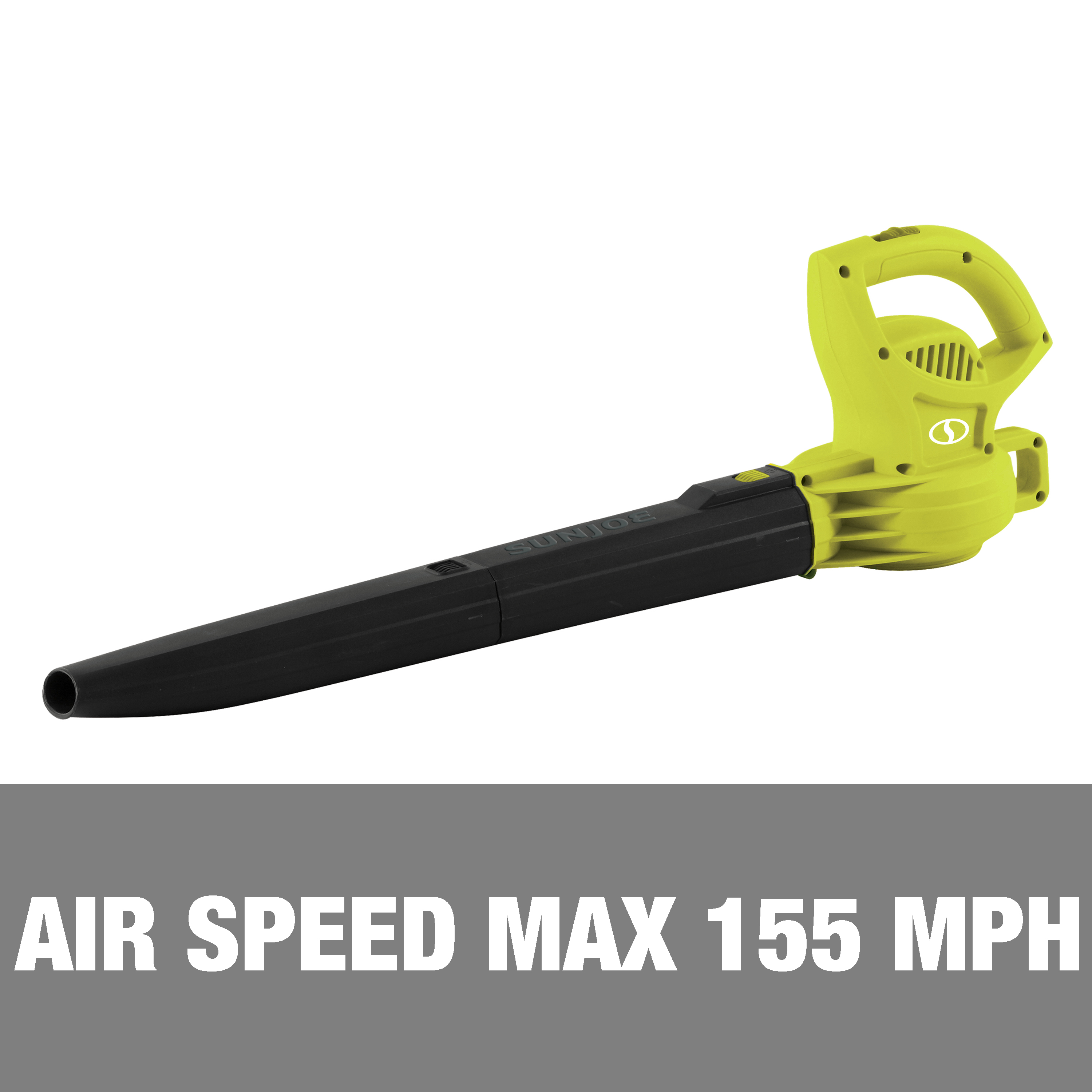 Sun Joe All-Purpose Electric Leaf Blower, 6-Amp, 155-mph, 260-CFM - Green - image 4 of 11