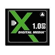 X Digital Media - Flash memory card - 1 GB - CompactFlash
