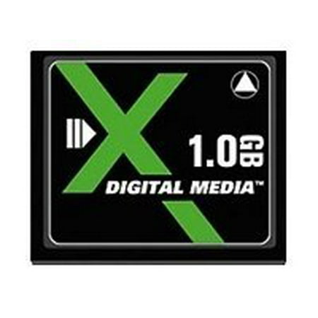 X Digital Media - Flash memory card - 1 GB - CompactFlash