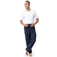 thumbnail image 4 of Fruit of the Loom Men's Matte Fleece Holiday Print Pajama Pants, Sizes S-5XL, 4 of 5