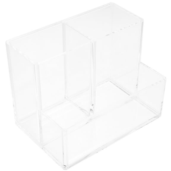 WHAMVOX  Brush Pen Holder for Desk Cute Pencil down Organizer Stationery Storage Student