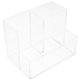 thumbnail image 2 of WORGEOUS Soportes acrílicos de acrílico Soporte de cepillo de maquillaje Desk Soporte de lápiz de lápiz Papencerio de almacenamiento de almacenamiento, 2 of 7