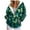 Green, variant on Plain Hoodies for Women Long Sleeve Full Zipper Zip Up Essentials Hoodie with Pockets Hooded Sweatshirt Women Jacket(XL,Black)